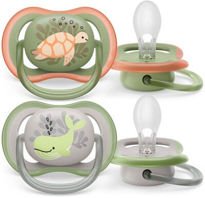 Philips Avent Ultra Air Deco Smokk 2-Pack 6-18m, Grønn/Grå