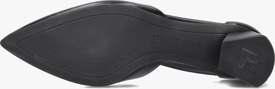zwarte paul green sandalen met hak 3820