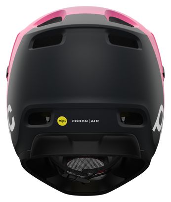 Casque Intégral Poc Coron Air Mips Rose Mat/Noir Mat
