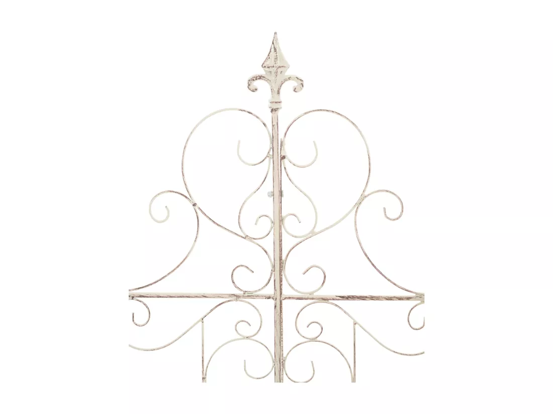 Lot de 2 Treillis - Métal - Crème antique - Mandevilla
