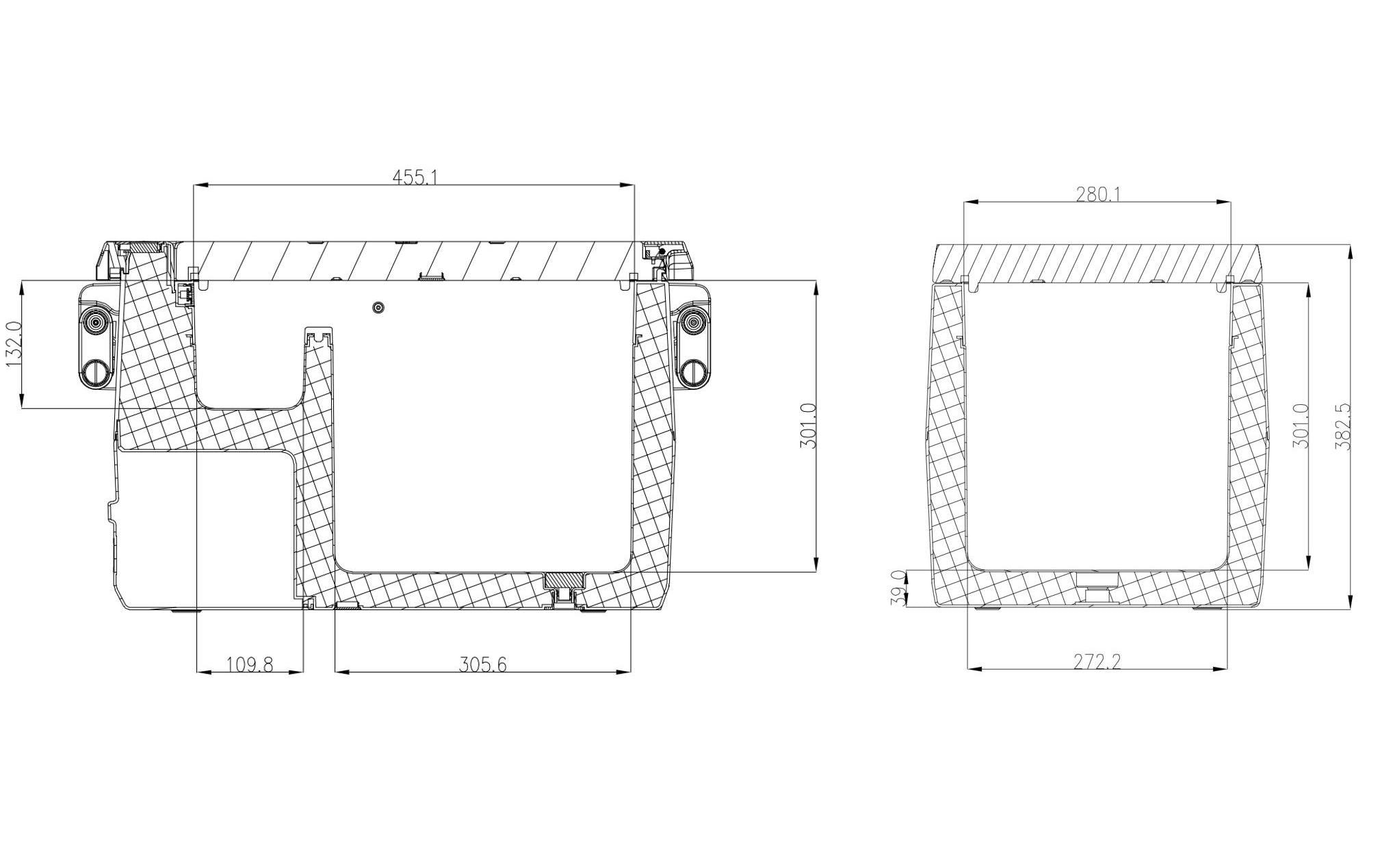 Kompressor-Kühlbox ARC2 30 L<br>Kühl- und Gefrierbox in einem