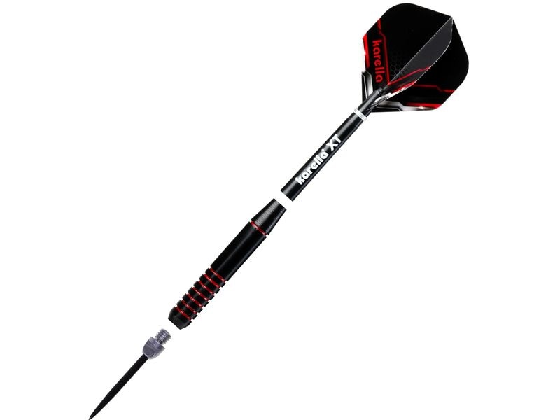 Karella Metallspitzen Softdarts Alu 3 Stück inkl. Holder Se Dart Spitzen mit 2BA Gewinde (4.7 mm) Set