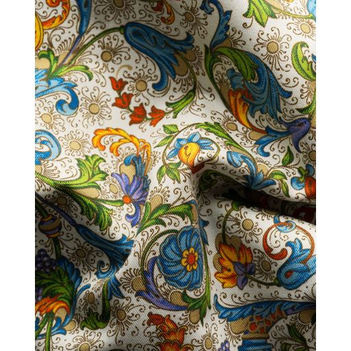 Eton Floral Signature Twill Slim Fit Skjorte, White, 44