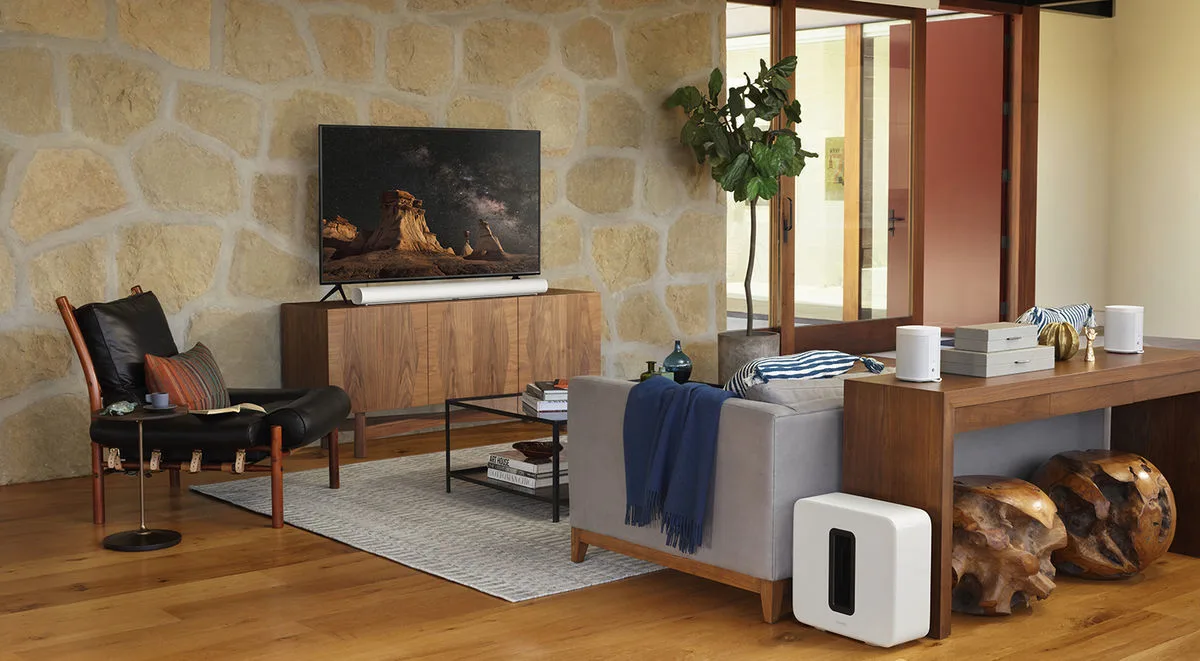 Sonos Arc Blanc   Sub Blanc Barres de son