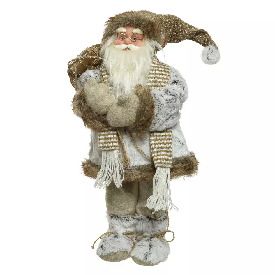 Père Noël déco Traditionnel (H45 cm) Nils