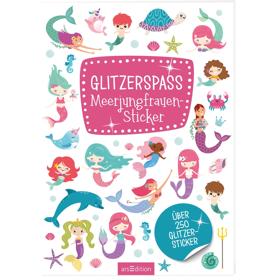 arsEdition Glitzerspaß Meerjungfrauen