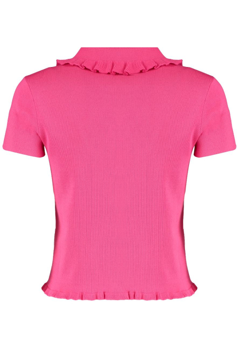 Harper & Yve roze dames vest