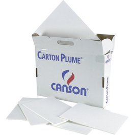 Carton Plume Canson A3 blanc