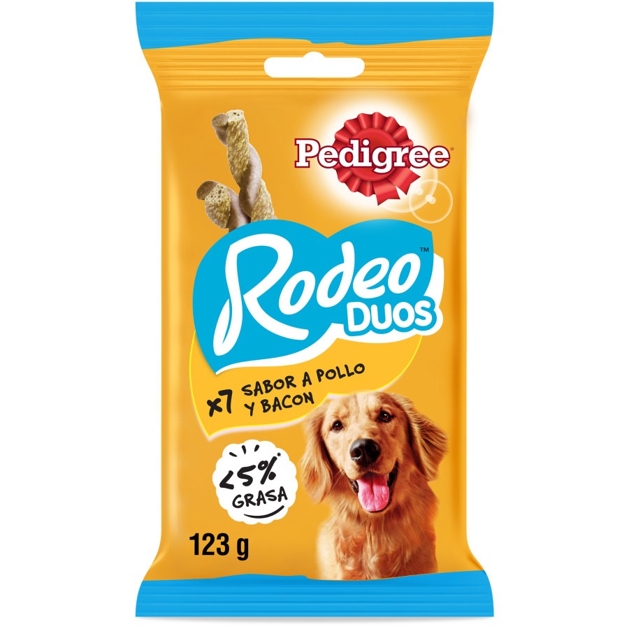 Petisco Pedigree Rodeo Duos sabor Frango e Bacon para Cães