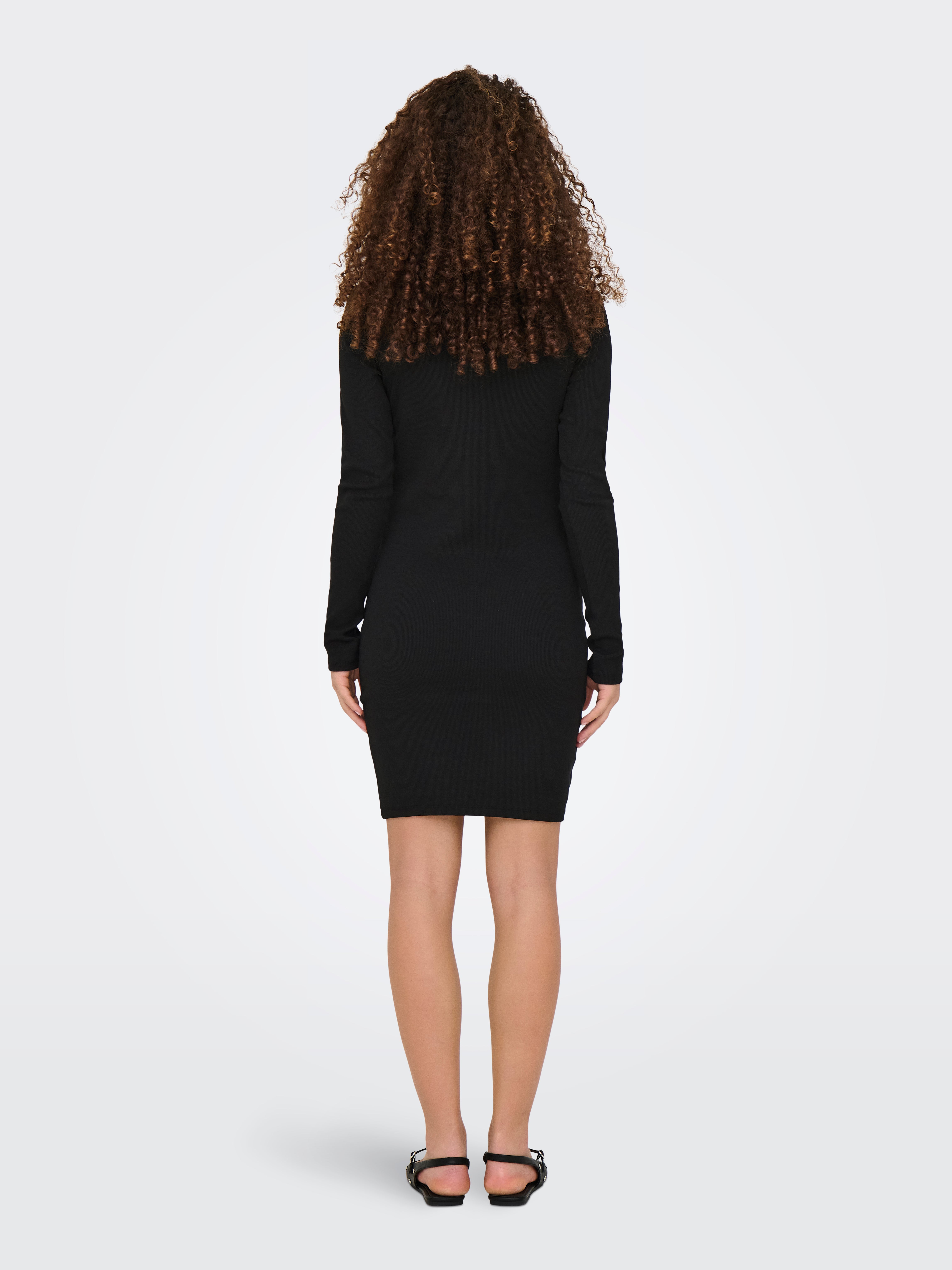 ONLVIDYA Midikleid Black