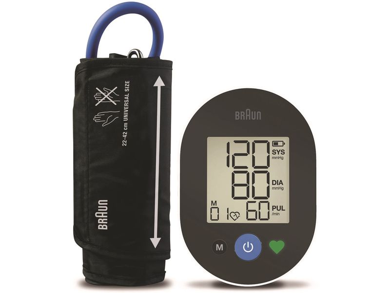 Braun Blutdruckmessgerät ExactFit 2 BUA4050 Oberarm-Blutdruckmessgerät
