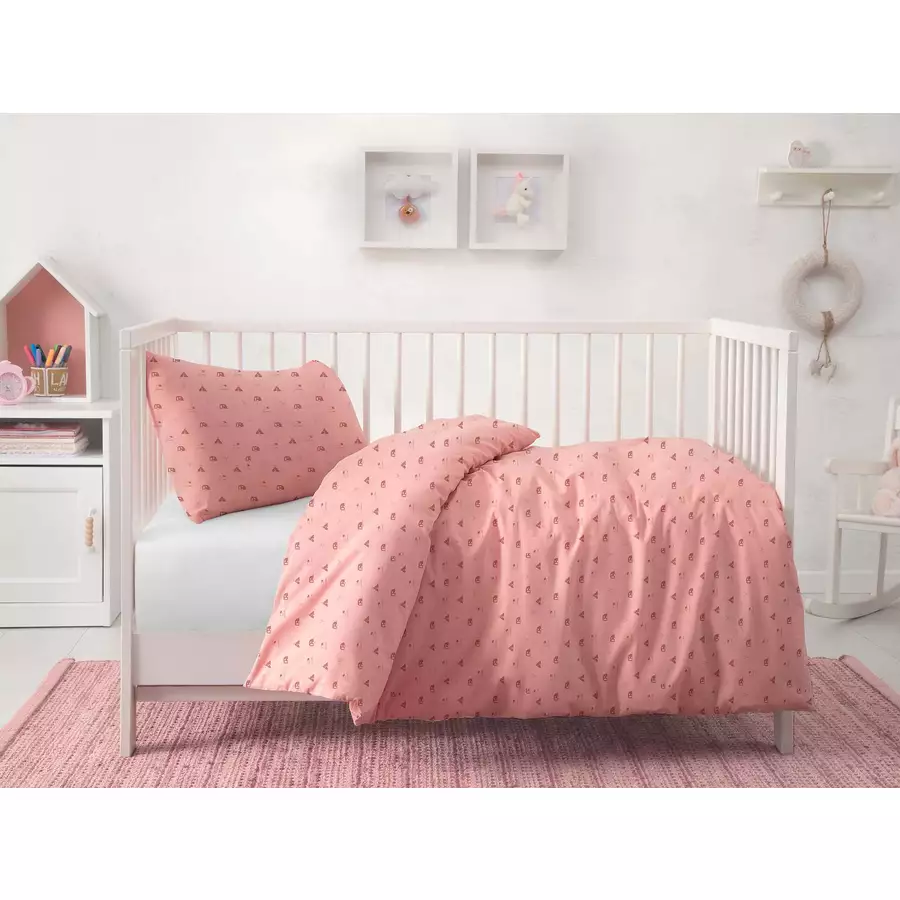 hibboux® Bettwäsche-Set Camper Duvet Cover - Green Rose