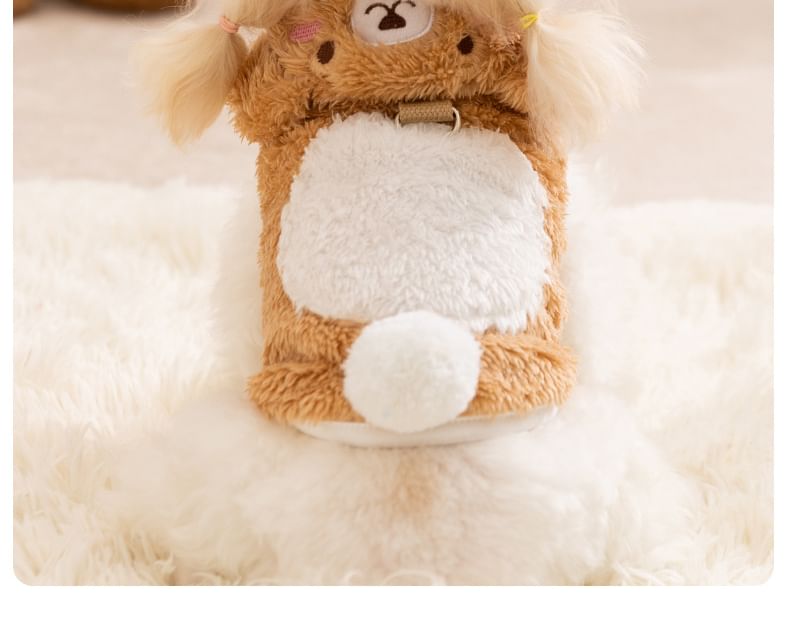 2 nachten - Bear Chenille Pet Top
