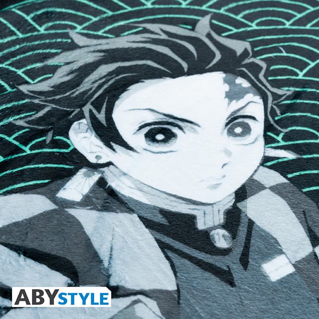 ABYstyle Demon Slayer tæppe (Tanjiro og Tengen)