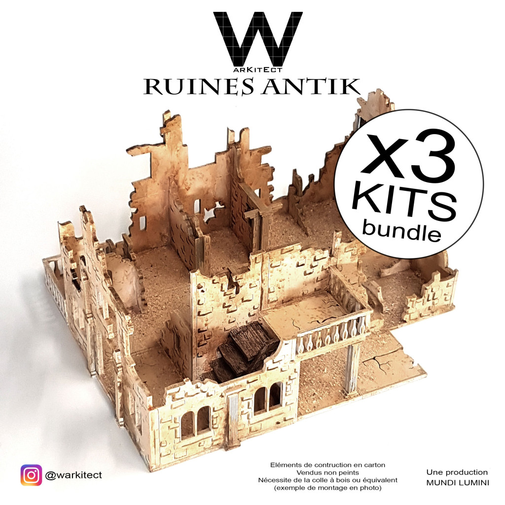 Bundle Kit x3 - Cité Antik