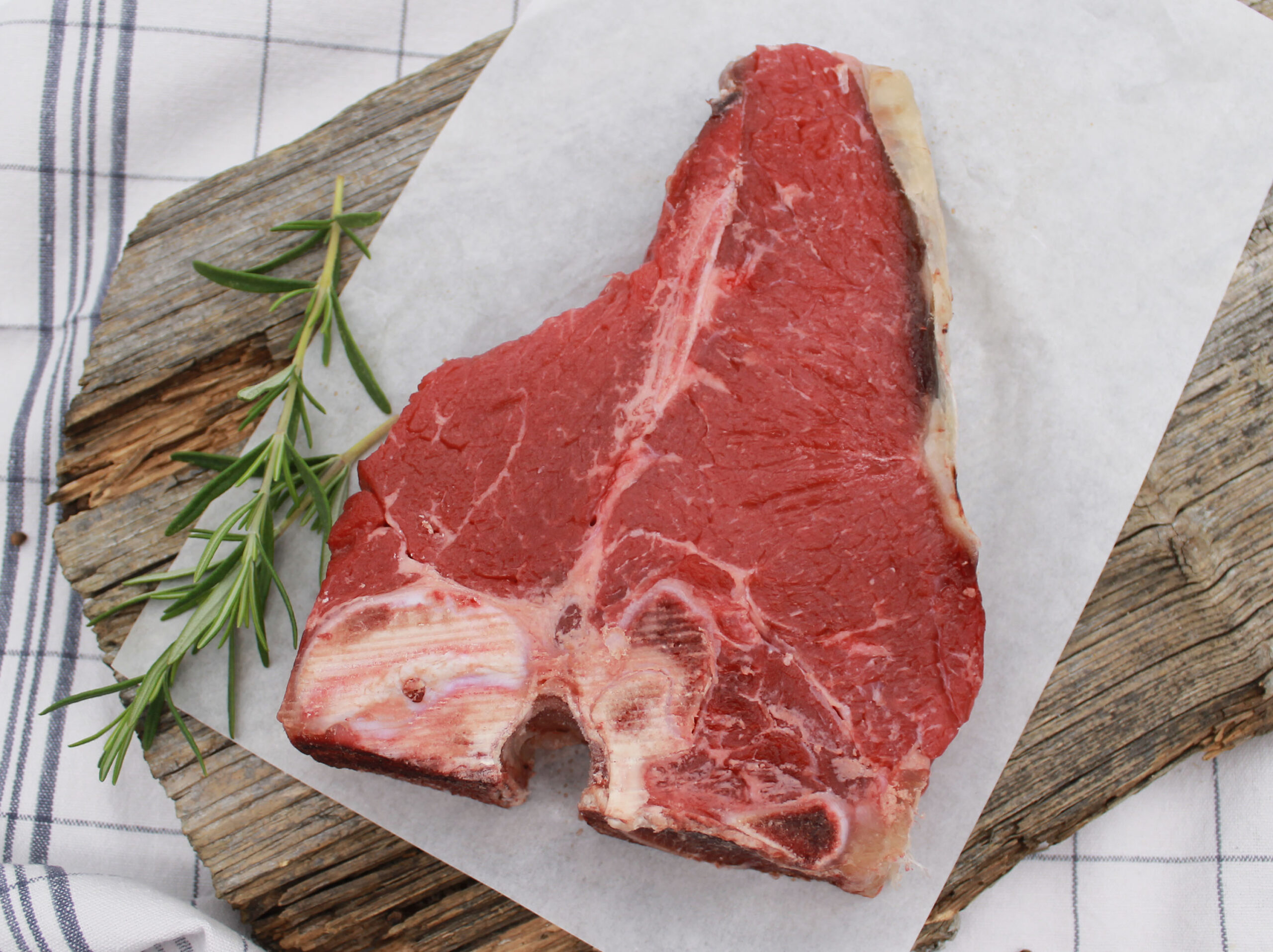T-Bone Steak dry aged (6 Wochen gereift)