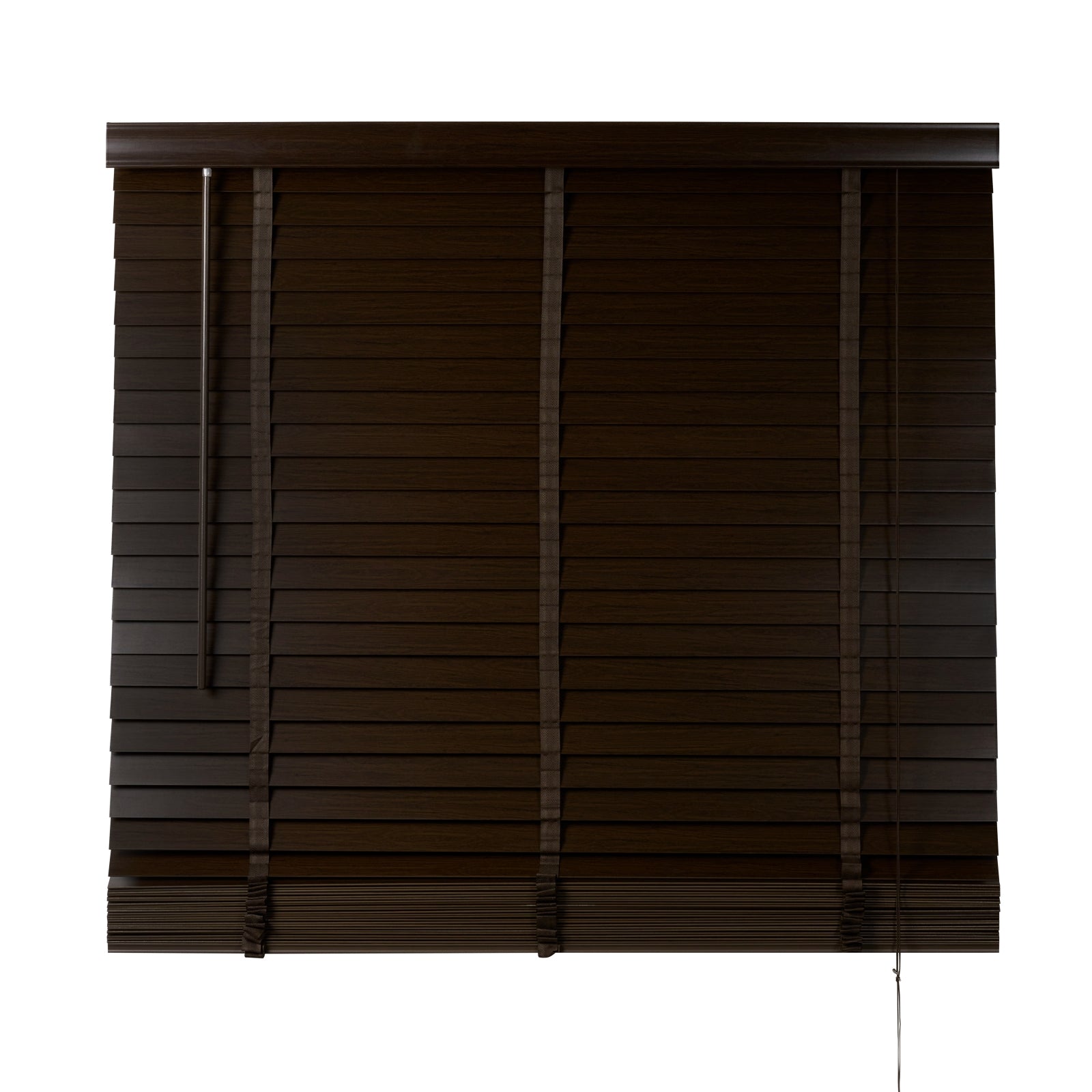 Jaloezie Hout Bruin - Hout - 120x210x5cm (BxHxD)