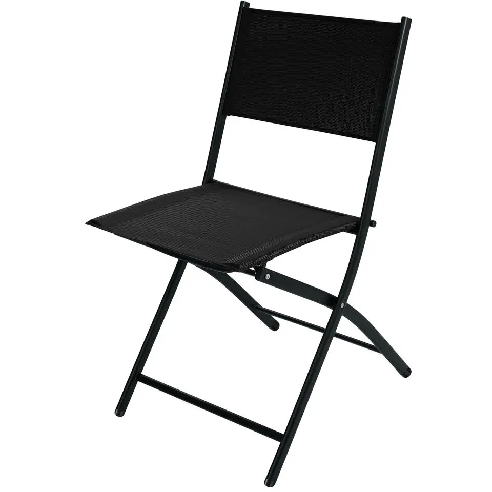 tectake Balkonset Düsseldorf 2 1, Zwart