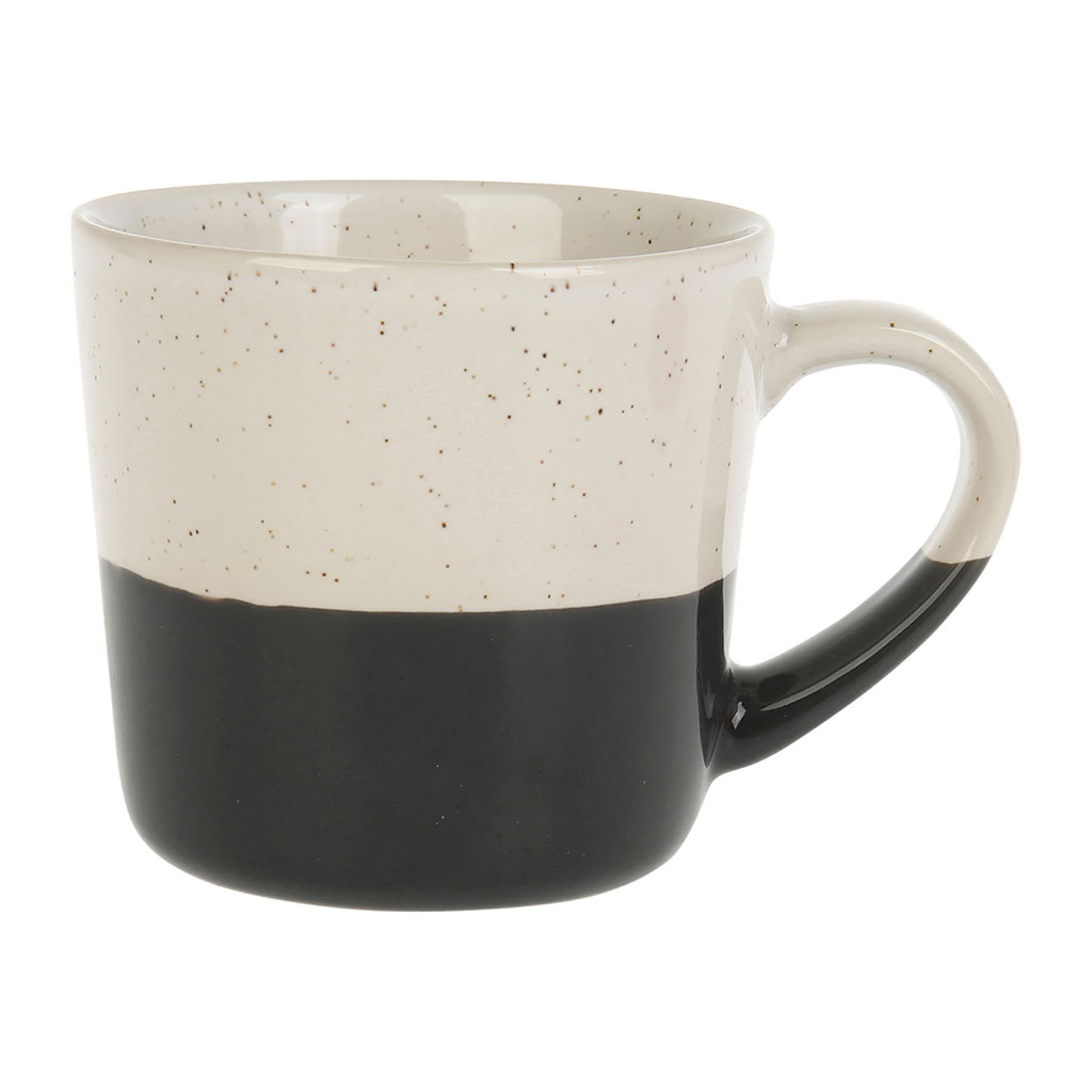 Tasse grès ENTRE DEUX noir 22cl - LETHU