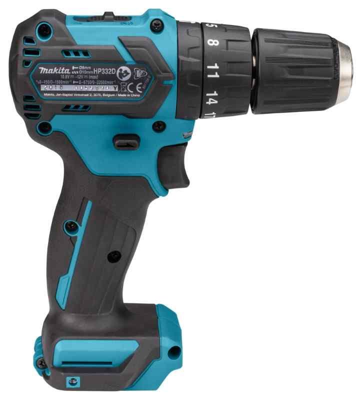 Makita HP332DZJ 12V Max Klopboor-/schroefmachine body in Mbox