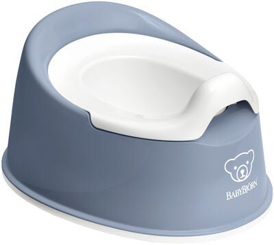 BabyBjörn Smart Potte, Deep Blue/White