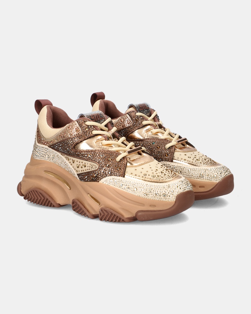 Steve Madden Privy Dad Sneakers  - beige