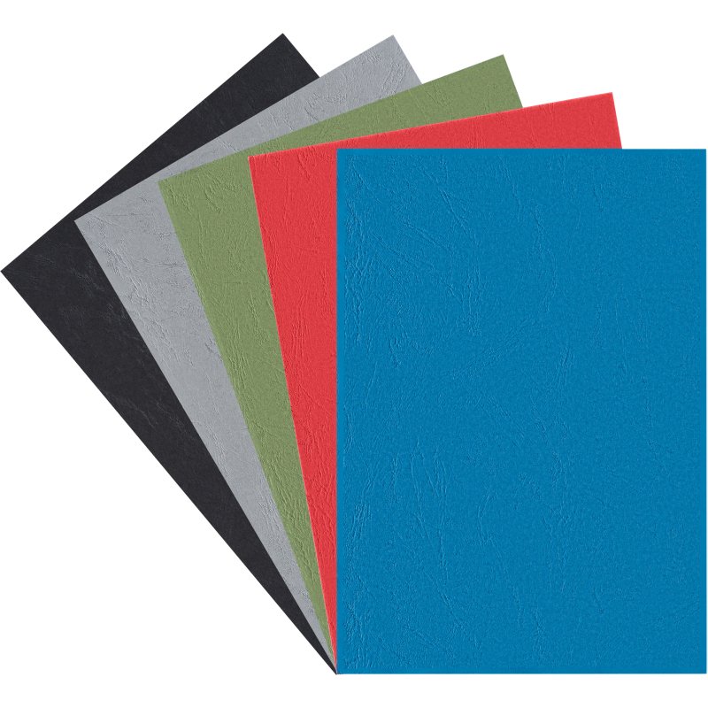 Couverture de reliure carton 270 g Clairefontaine couleurs assorties - Paquet de 100