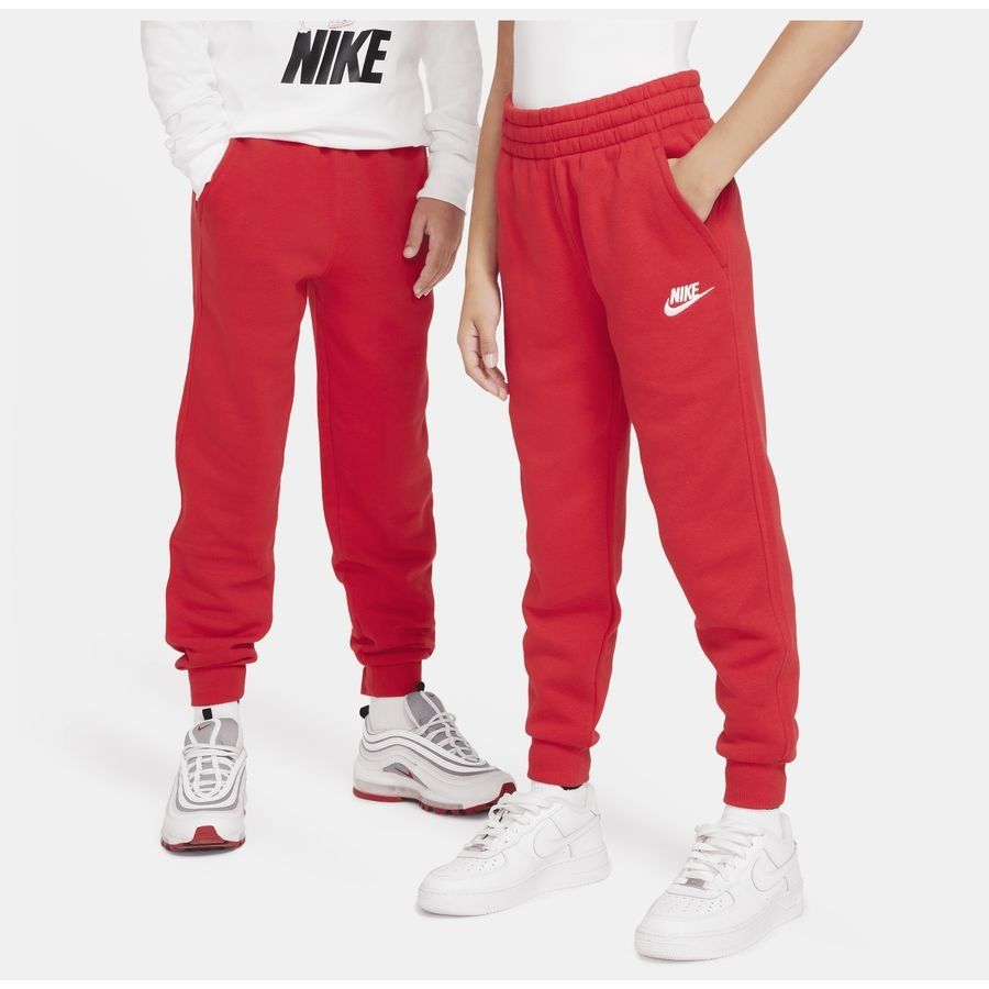 Nike Sportswear Club Fleece Big Kid UNIVERSITY RED/WHITE