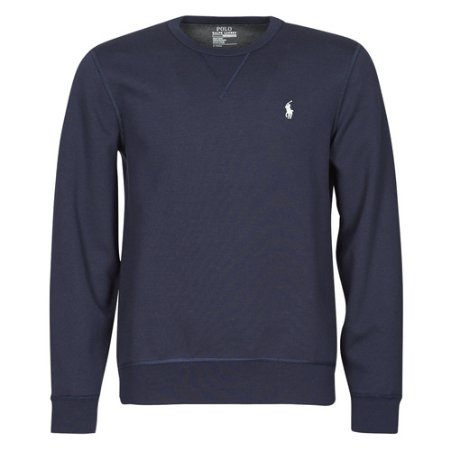 Polo Ralph Lauren - SWEATSHIRT COL ROND EN JOGGING DOUBLE KNIT TECH LOGO PONY PLAYER Marino
