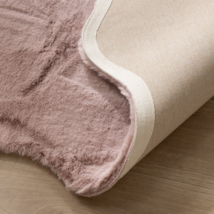 Hoogpolig vloerkleed - Comfy Supreme Wavy Roze