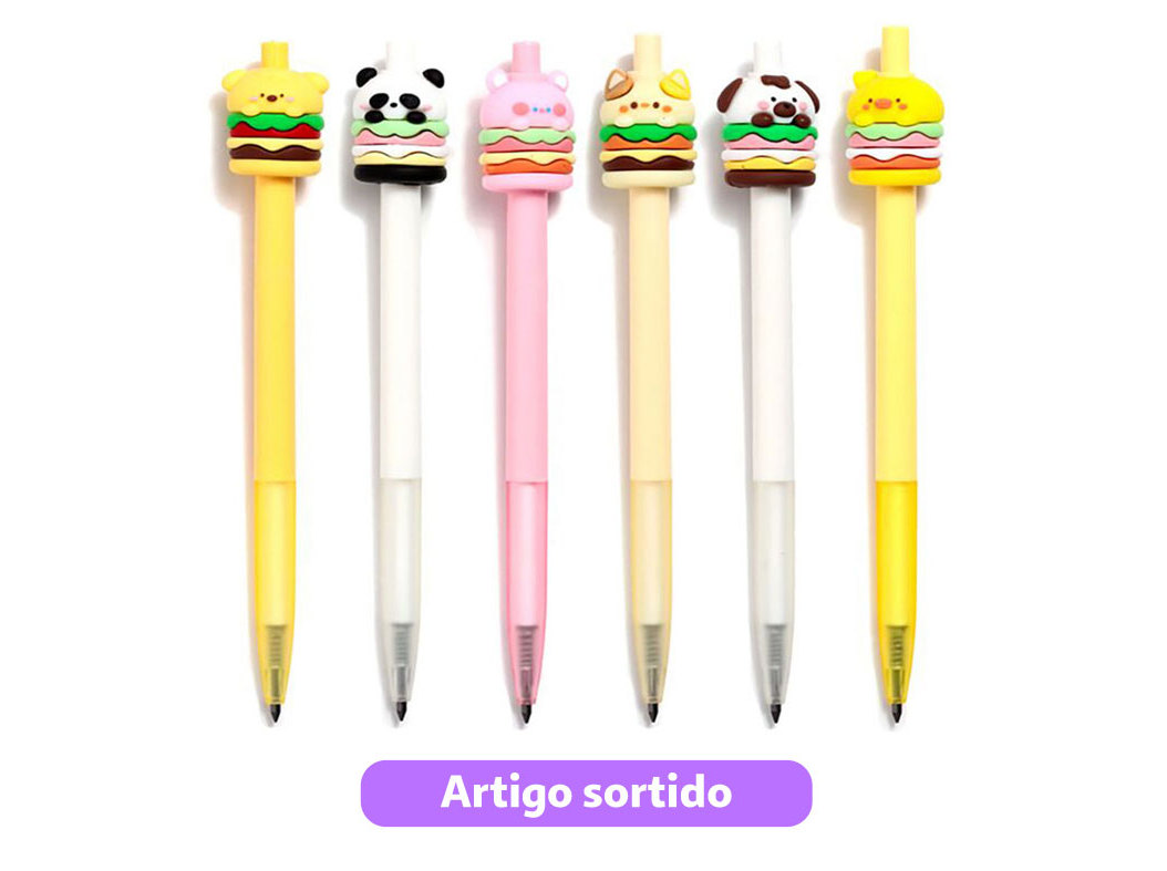 LÁPIS INFINITO DO ART BURGUER CUTIES MODELOS SORTIDOS