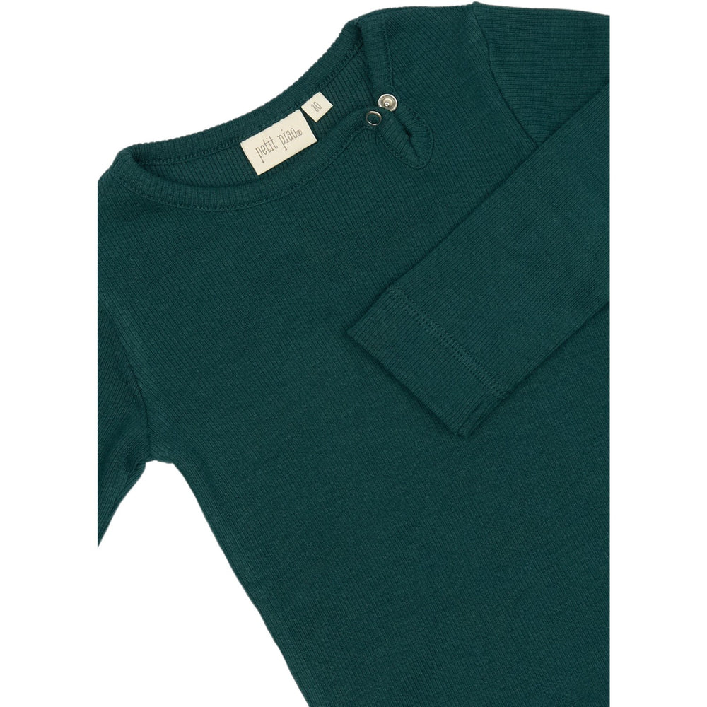 Køb Petit Piao Dark Sea Body L/S Modal
