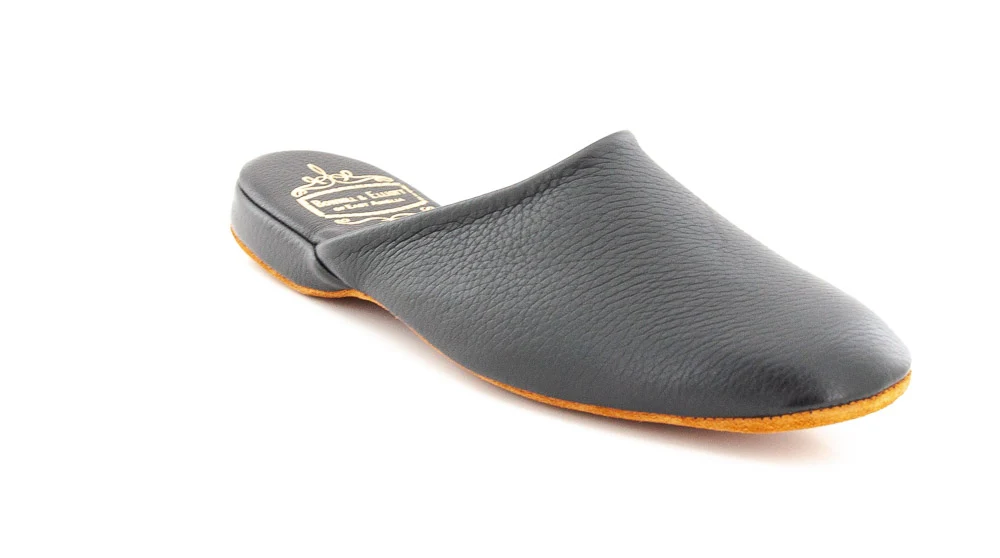 BOWHILL & ELLIOTT - SLP MULE BLACK