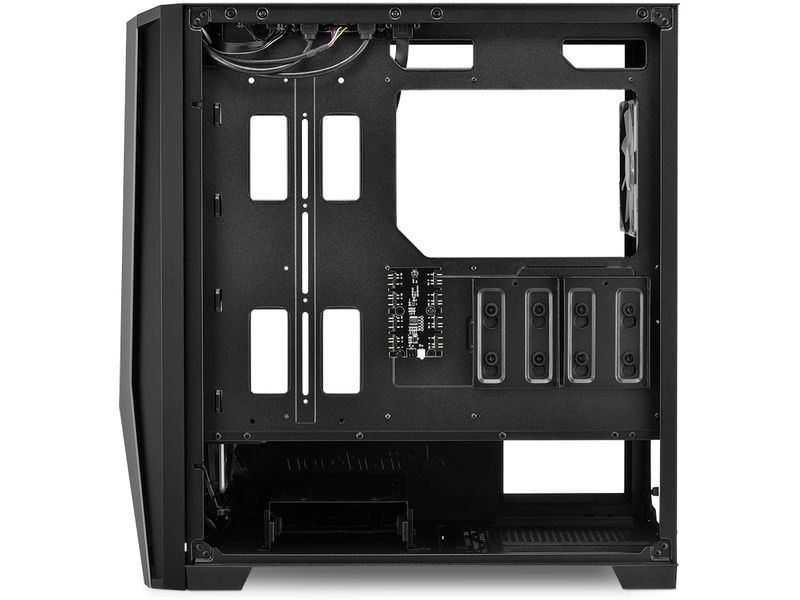 Sharkoon PC-Gehäuse TG7M RGB Gaming-Mini-Tower mit Sichtfenster und RGB-Beleuchtung