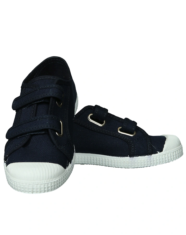Klett-Stoffschuhe MARINO in dunkelblau