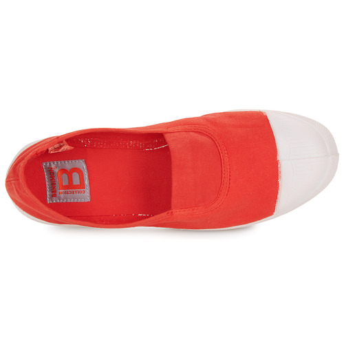 Bensimon - TENNIS ELASTIQUE - Rouge