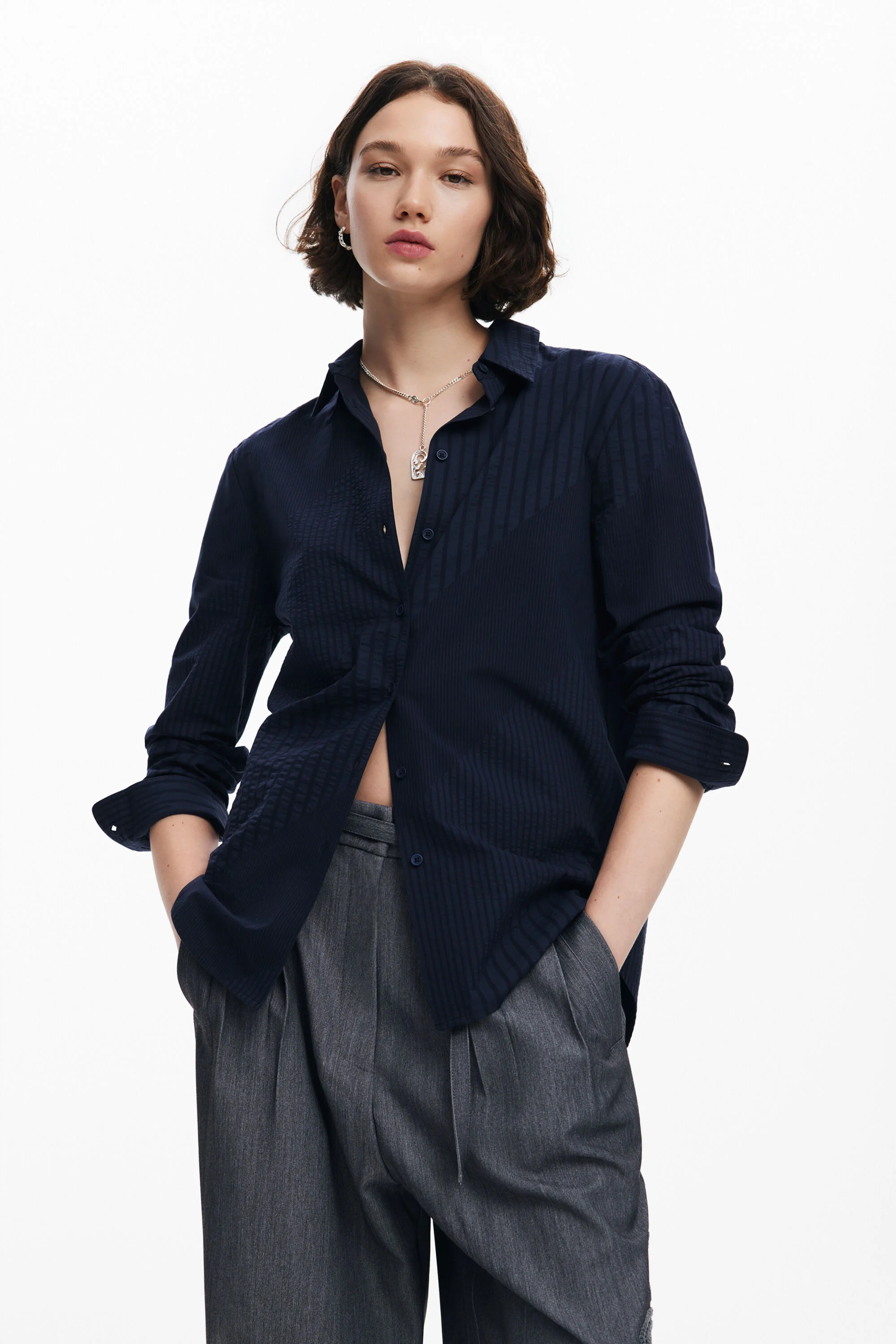 Camisa lisa