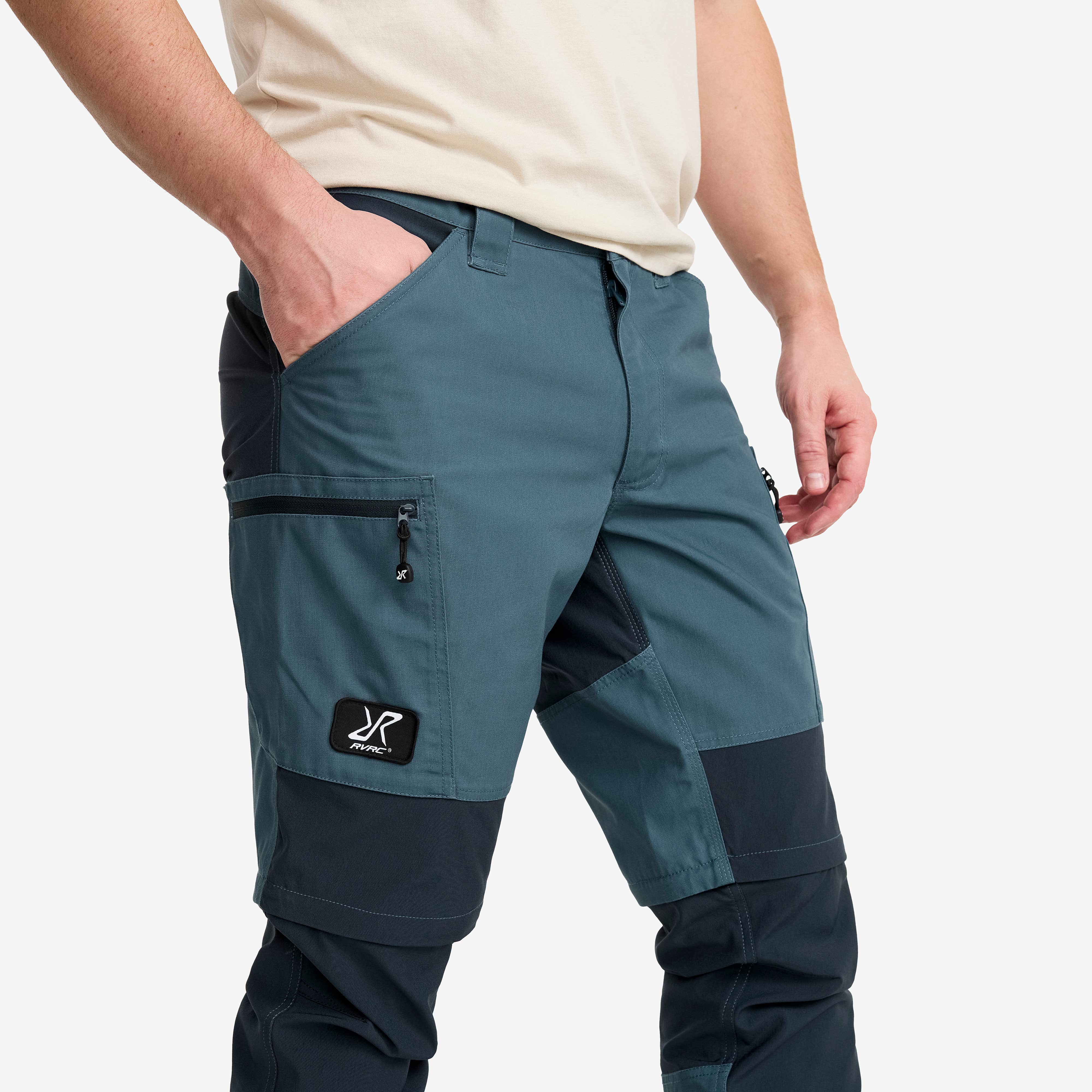 Nordwand Pro Zip-off Pants Herre Orion Blue/Blueberry