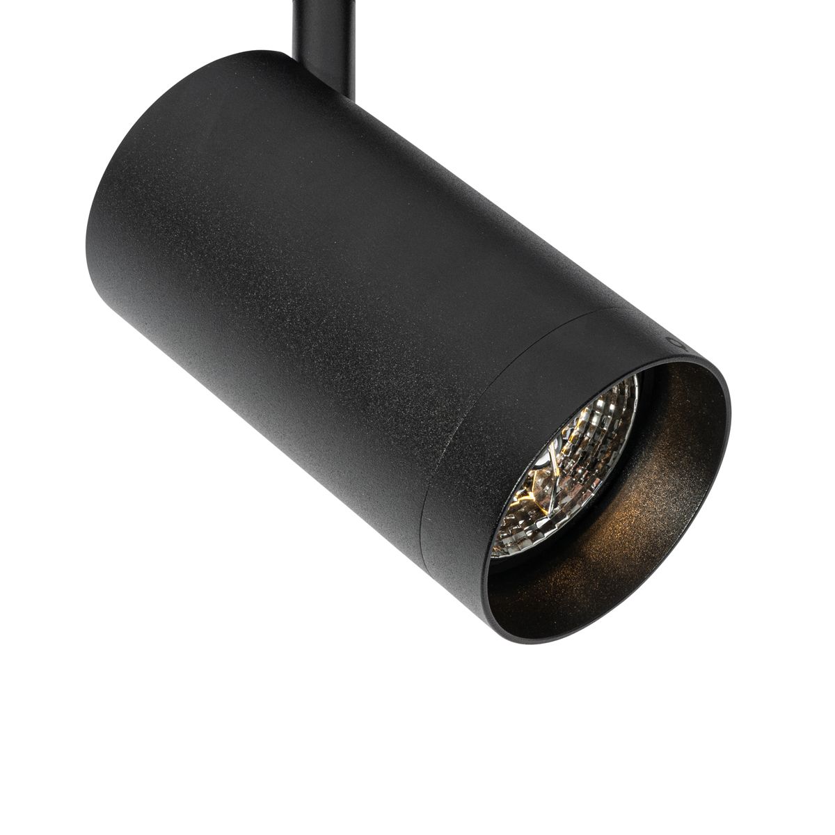 Moderne spot zwart voor railsysteem 1-fase 70mm - Iconic Jeana Luxe