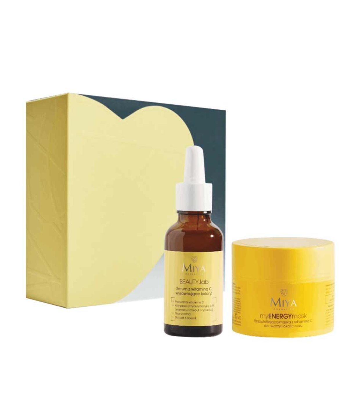 Miya Cosmetics - Conjunto de cuidados faciais iluminadores BEAUTY.lab - Skin Bright Future