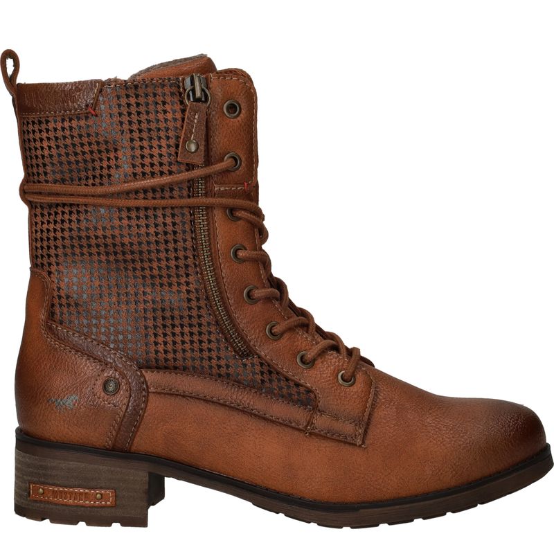 Mustang Veterboots Cognac Dames