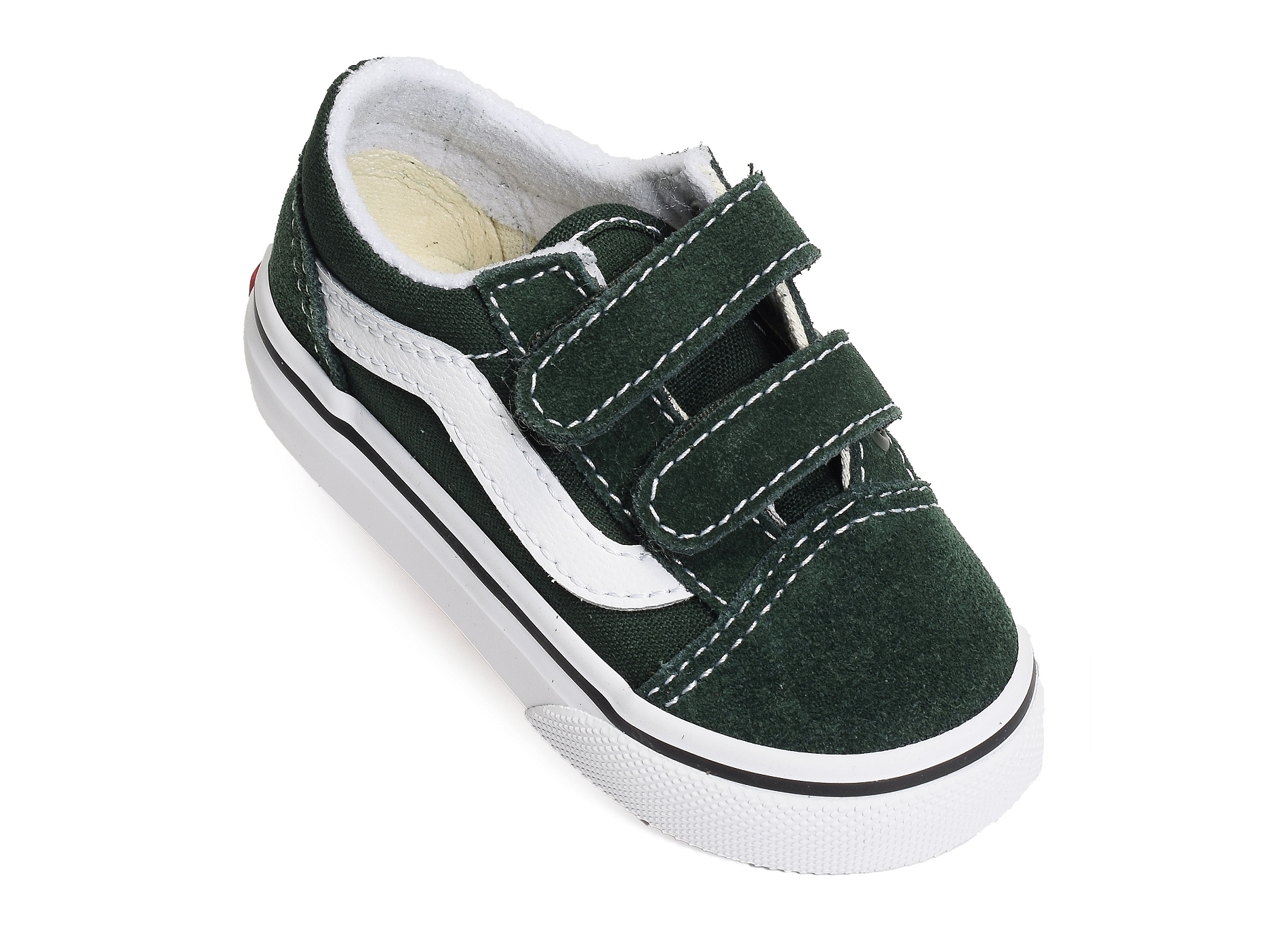 Td old skool vert blanc