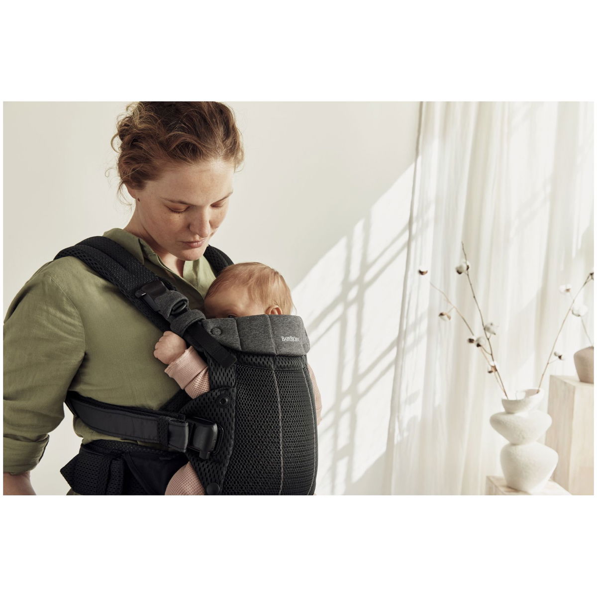 BabyBjörnBabyBjörn   Tragesitz Harmony Mesh schwarz