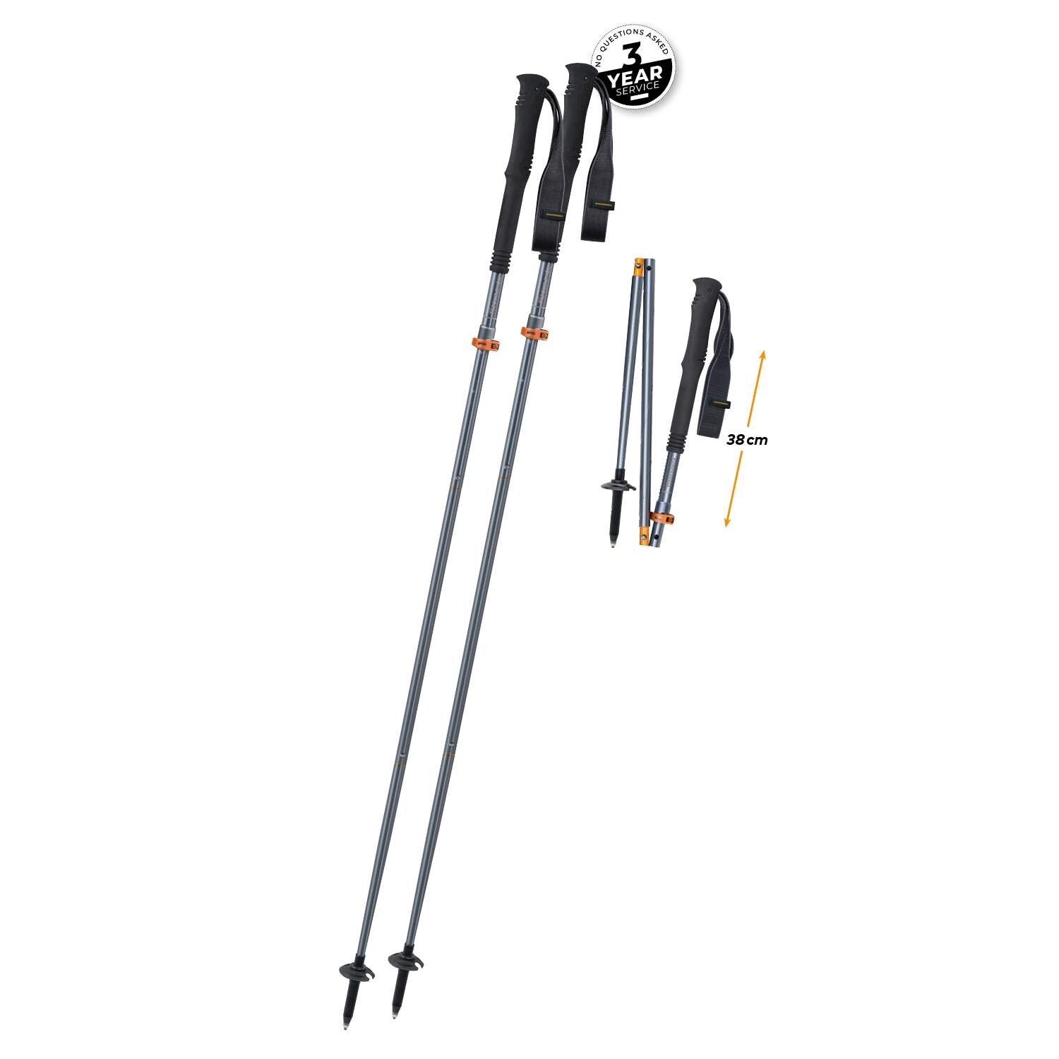 Komperdell FX Lite Ti Vario (pair)