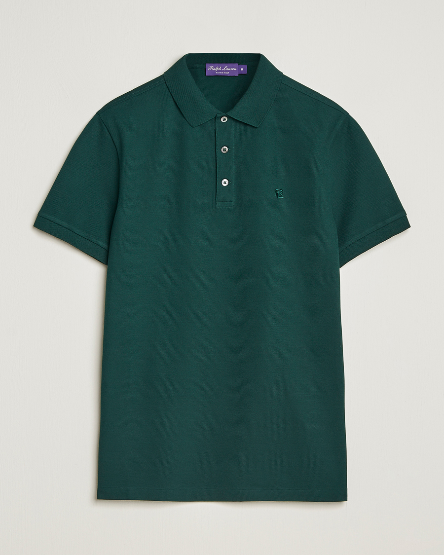 Ralph Lauren Purple Label Short Sleeve Polo Moss Agate