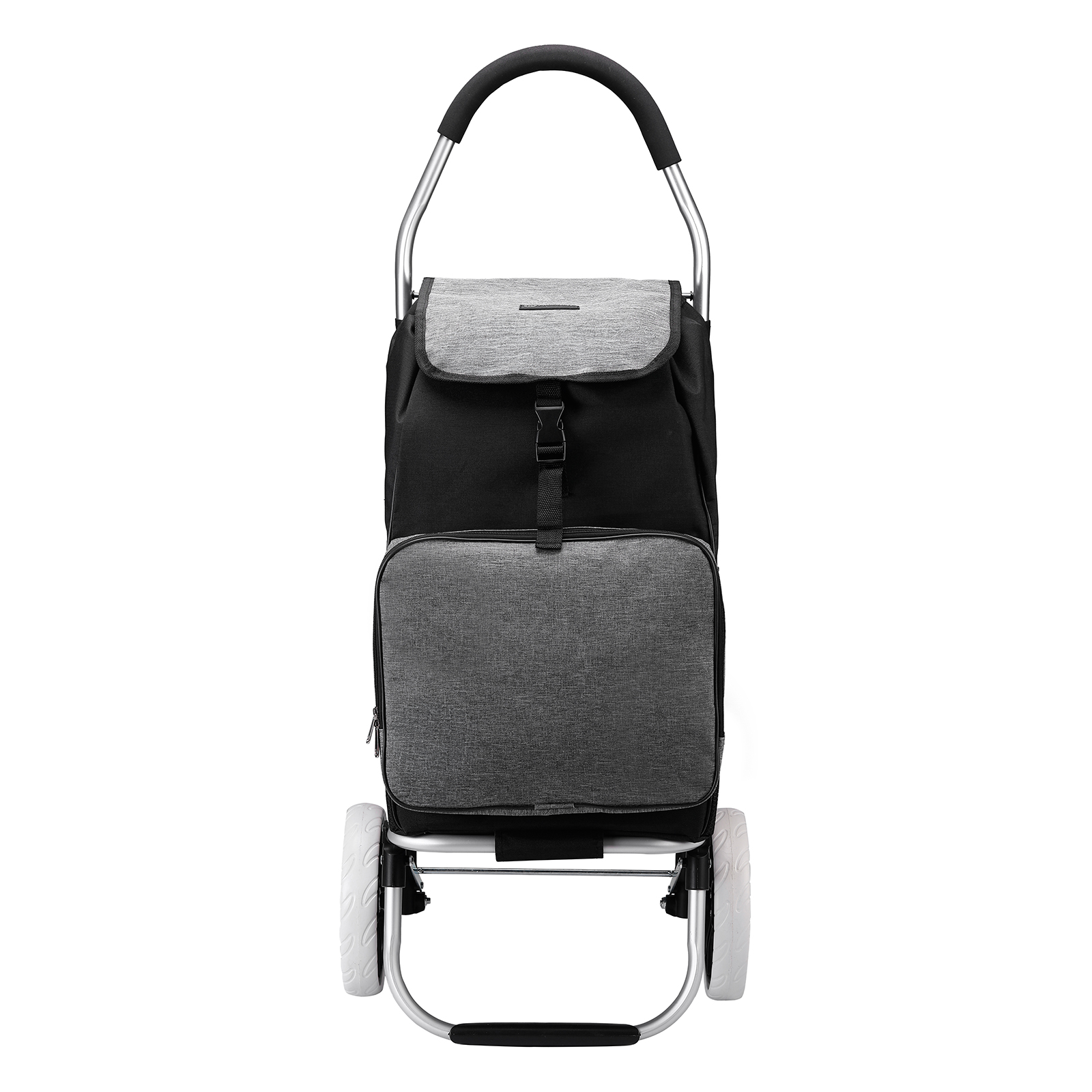 Packaway 45 liter boodschappentrolley met koelvak - Grey