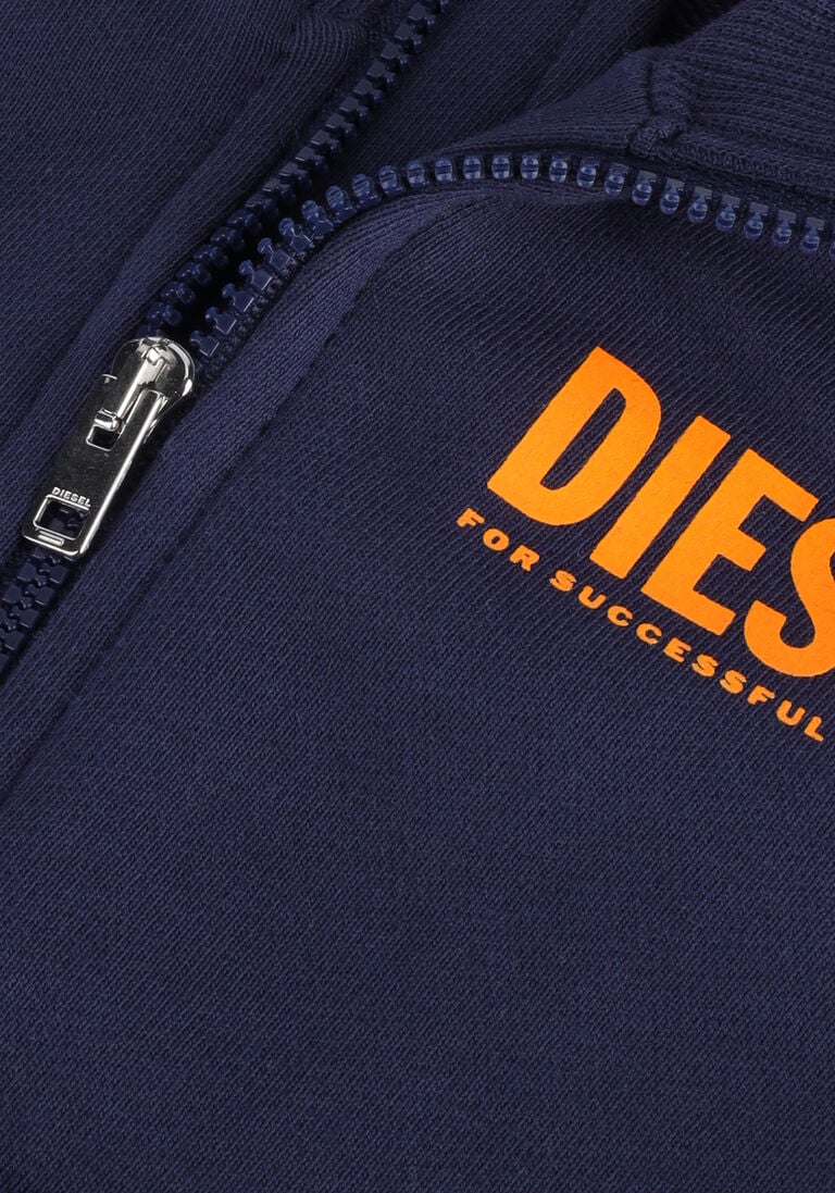 DIESEL blauwe diesel vest suitylogolongxb-set