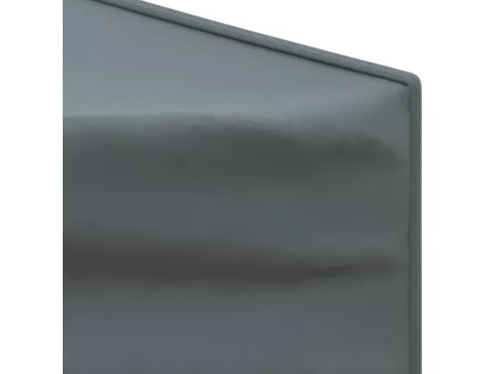 Tente de réception pliable avec parois Anthracite 2x2 m