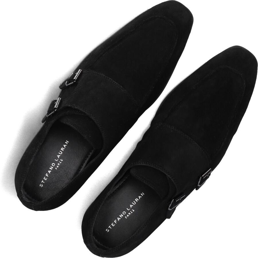 STEFANO LAURAN Nette Schoenen Heren 84705 Maat: 43 5 Materiaal: Suède Kleur: Zwart