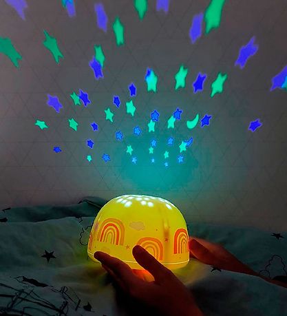 A Little Lovely Company Projekt?rlampe - 14x9 cm - Rainbows